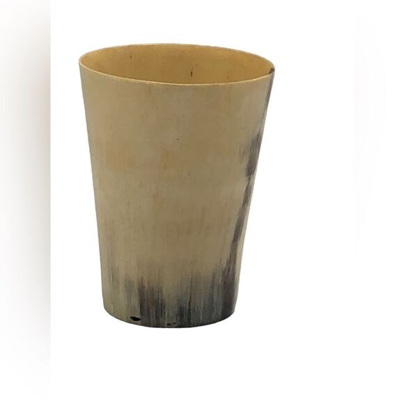 Vintage Real Moose Antler Horn Shot Glass - Picture 1 of 16